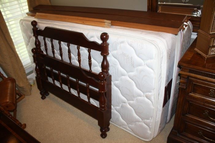 Twin bed with great set of mattresses