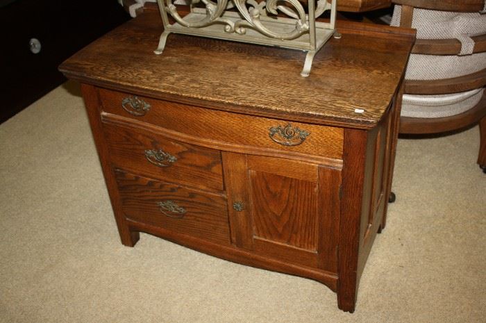 Marble top antique wash stand