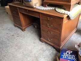 Front of great vintage desk