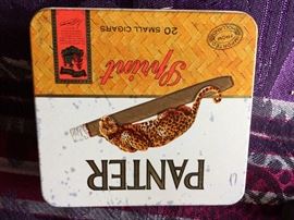 Painter cigarette box