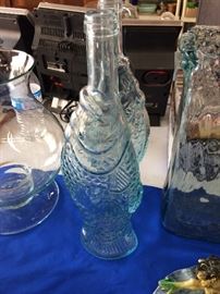 2 fish bottles