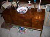 Burl Walnut Credenza