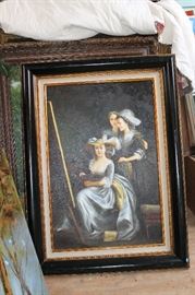 Large Victorian Art Piece. Many more behind it, not shown for lack of space.