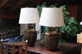Matching Lamps - Brand new