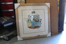 Normal Rockwell Framed Art