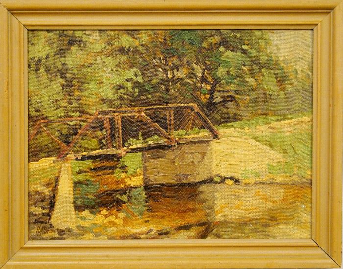 "The Old Bridge" by Hans Joan Stoltenberg