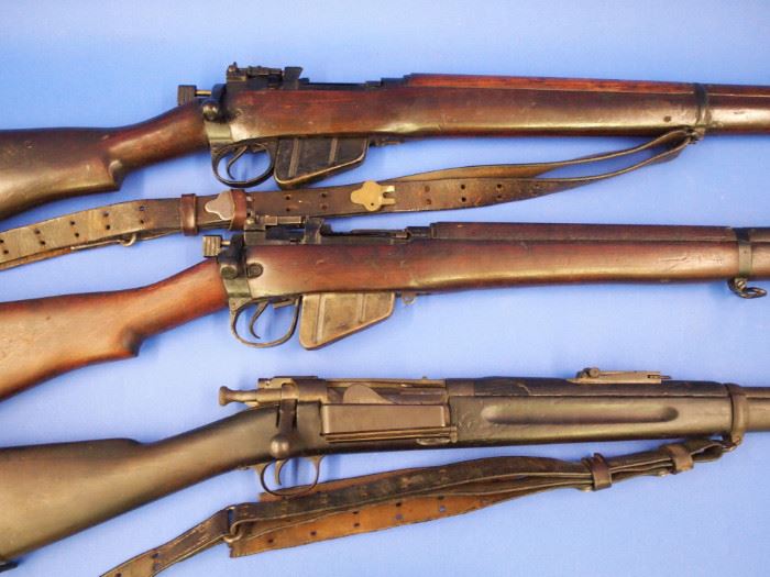 WW II rifles A