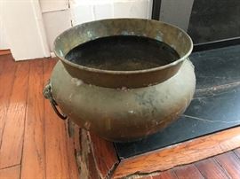 Brass bucket