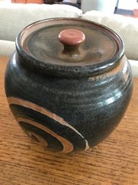 Peter Straight, Tampa Artist, no longer produced.  Hand thrown 