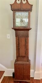 English grandfather clock