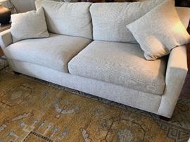 FURNITUECouchBaker Sofa 83" x 38" seat 21 back 36