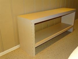 Formica book shelf