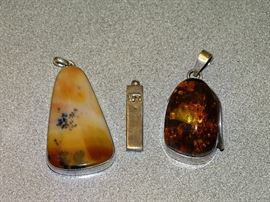 Sterling and gemstone jewelry