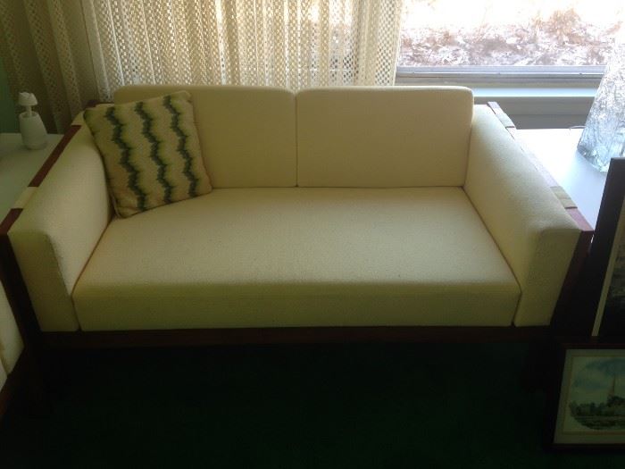 BUY IT NOW--Moreddi loveseat (one of two) mcm mid century--$575 each--sophia.dubrul@gmail.com