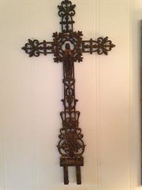 One of several ornate crosses
