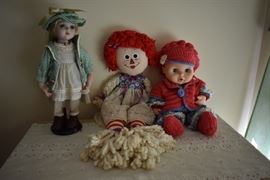 Assorted Collectible dolls
