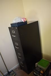 4 drawer tall metal cabinet