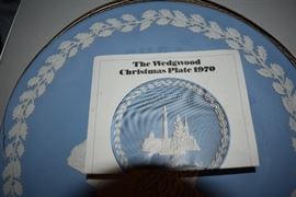 1970 Wedgwood Christmas Plate in original box