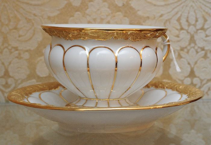 Meissen teacup and saucer