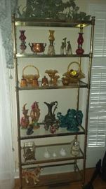 Brass & Glass Shelf 