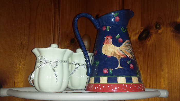 Rooster Pitcher 
