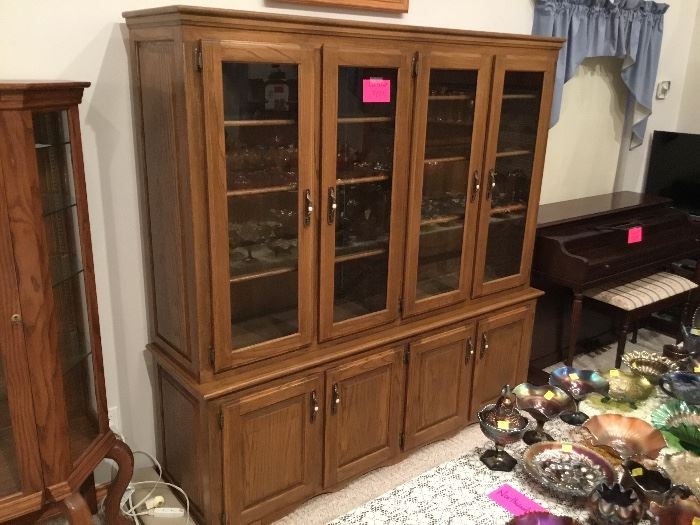 The largest display cabinet