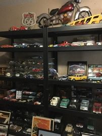 Tons of die cast cars and hot wheels 