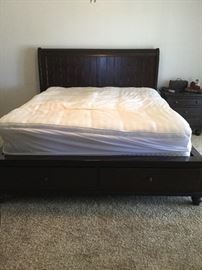 King bed and mattress 