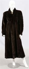 ARPIN FURS, CANADA, FULL LENGTH MINK COAT, L 54"