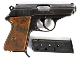WALTHER PPK SEMI-AUTOMATIC, 7.65 MM CAL. C1944, L 3 1/4" BBL #315258 K