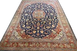 FINE PERSIAN KESHAN RUG, 11' X 14' 6"