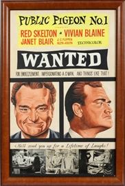 

MIXED MEDIA ORIGINAL ARTWORK AND PHOTOS, H 43'', W 27 1/2'', "WANTED"
