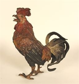 bronze bird rooster