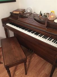 Oak Wellington Piano