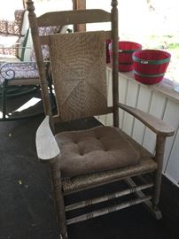 Wood rocker