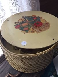 Vintage sewing box