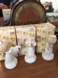 Precious Monents collectible Christmas figurines 