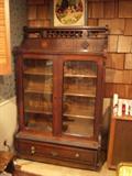 Gorgeous Eastlake Era Bookcase / Cabinet