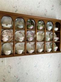 Tea cup collection