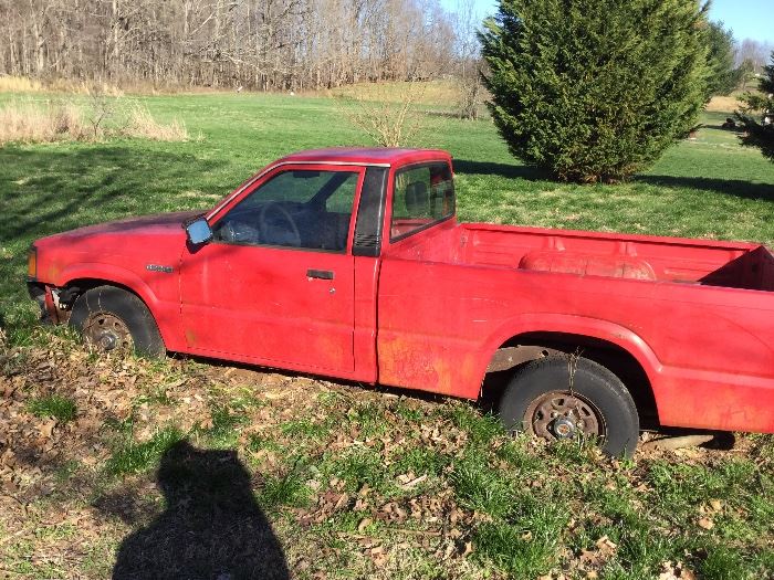 1993 MAZDA 2200 PICK UP TRUCK - DOES NOT RUN - CLEAR TITLE