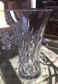 18. 12" Waterford "Marquise" Crystal Vase