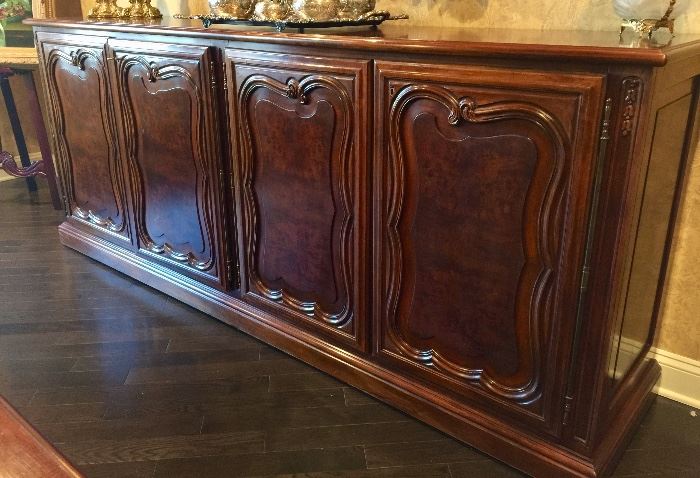 49. Caicos Furniture Co. Carved Sideboard (96" x 22" x 40")