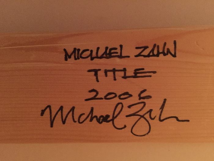69. "Title" by Micheal Zahn 2006 (3' x 3')