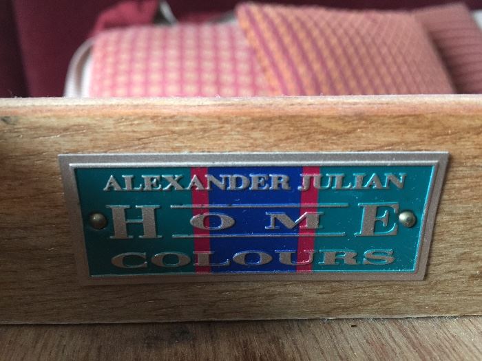 77. Alex Julian Home Colours 3 Drawer Chest (53" x 18" x 43")