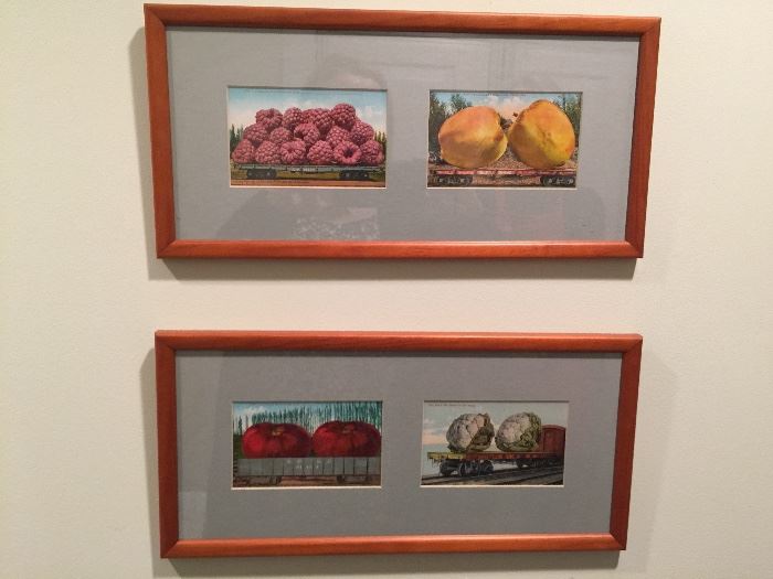 Vintage Fruit Postcards