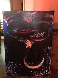 Painting by Jeremy Ayers