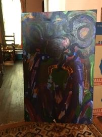 Painting by Jeremy Ayers