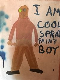 Painting by Vick Chestnut