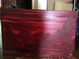 “Ada West #4” unfinished painting by Jeremy Ayers