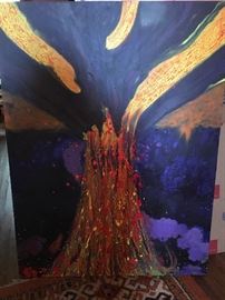 Painting by Jeremy Ayers